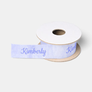 Lila personalisierter Name Satinband