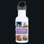 LILA Personalisierung von Instagramm-Fotos für Kle Edelstahlflasche<br><div class="desc">Modernes,  personalisiertes Instagram Foto sammelt Wasserflasche für den besten "Back to School Day". Ein perfektes Geschenk auch für den Geburtstag eines Kindes! Sie wird Liebe tragen seine Lieblingsleute überall hin,  wo er geht,  und es wird helfen,  Ängste während des ersten Schultages zu lindern. Das ist die lila Version.</div>