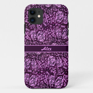 Lila Petroglyphen (anpassbar) title_seo2