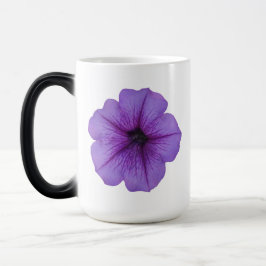 Lila Petunia-Blume Verwandlungstasse