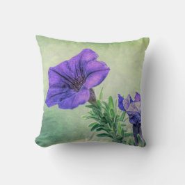 Lila Petunia-Kissen Kissen