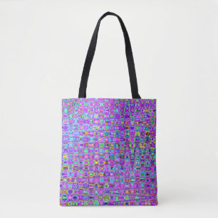 Lila Pfau Tasche
