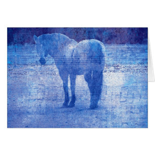 Lila Pferd