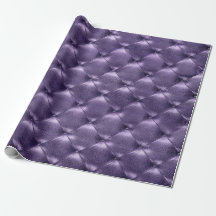 Lila Pflaumenglas Luxus Opulent Tufliter Leder VIP