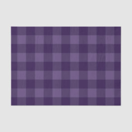 Lila Pflaumenmuster Tartan Kariert Seidenpapier