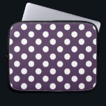 Lila Pflaumenspalte Laptopschutzhülle<br><div class="desc">Lila Pflaumenspalte</div>