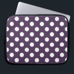 Lila Pflaumenspalte Laptopschutzhülle<br><div class="desc">Lila Pflaumenspalte</div>