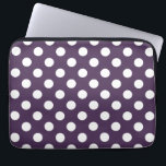 Lila Pflaumenspalte Laptopschutzhülle<br><div class="desc">Lila Pflaumenspalte</div>