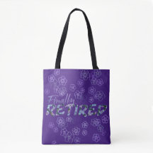 Lila Phlox-Tasche