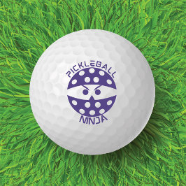 Lila Pickleball Ninja Golfball
