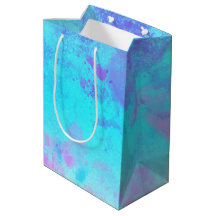 Lila Pink Blue Paint Splash Abstrakt Stilvoll