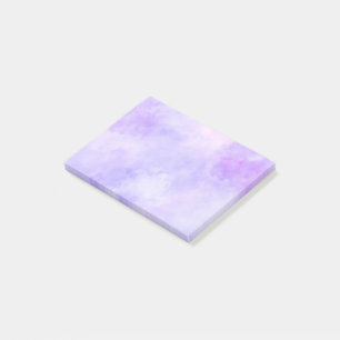 Lila Pink-Gefärbte Krawatte     Post-it Klebezettel