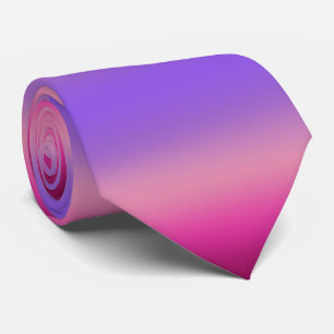 Lila Pink Gradient Ombre Krawatte