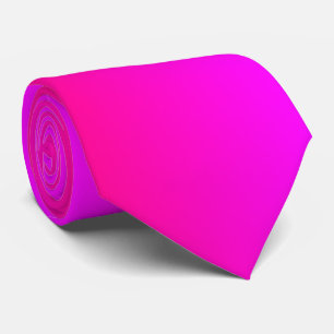 Lila Pink Neon Neck Tie Krawatte