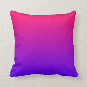 Lila Pink Ombre Kissen