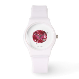 Lila PInkish Armbanduhr
