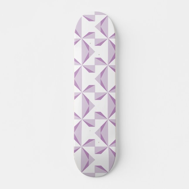 Lila Pinräder Skateboard (Vorne)