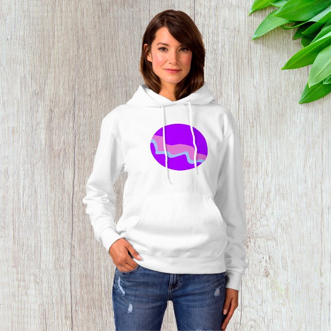 Lila Planet Womens Hoodie (Von Creator hochgeladen)