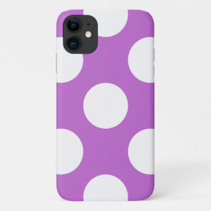 Lila Polka Dots, Polka Dot Pattern, Dots, Dotter Case-Mate iPhone Hülle