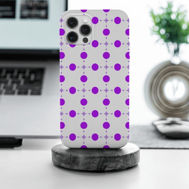 Lila Polka Dots, Polka Dot Pattern, Dots, Dotter Case-Mate iPhone Hülle (Von Creator hochgeladen)