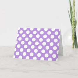 Lila Polka Dots, Polka Dot Pattern, Dots, Dotter Karte