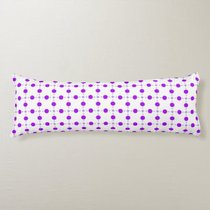 Lila Polka Dots, Polka Dot Pattern, Dots, Dotter Seitenschläferkissen