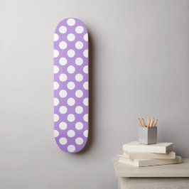 Lila Polka Dots, Polka Dot Pattern, Dots, Dotter Skateboard