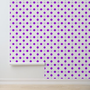 Lila Polka Dots, Polka Dot Pattern, Dots, Dotter Tapete