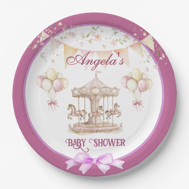 Lila Pony Dreams-Dark Lila Paper Teller (Vorderseite)