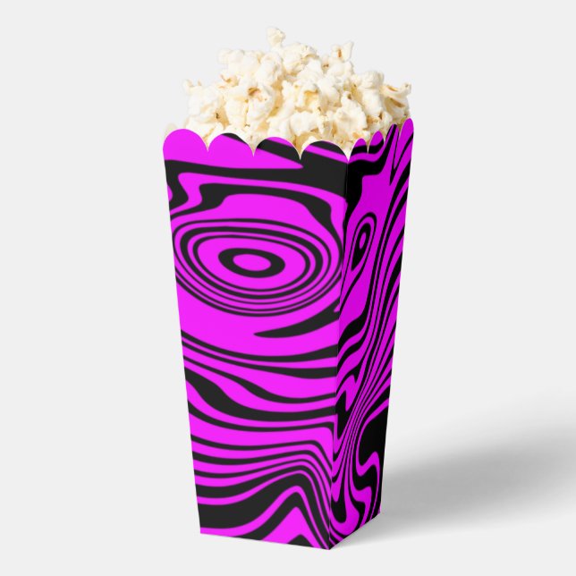 Lila Popcorn-Boxen Geschenkschachtel (Geplatzt)