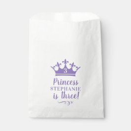 Lila Princess Tiara Crown Individuelle Name Age Pa Geschenktütchen