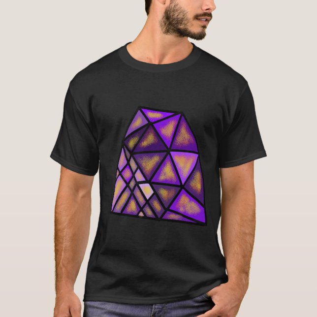 Lila Prism T-Shirt (Vorderseite)