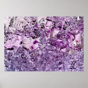 lila prismatisches Plakat