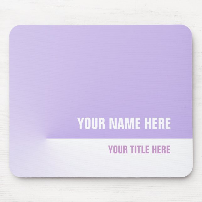 Lila Pro Mousepad (Vorne)