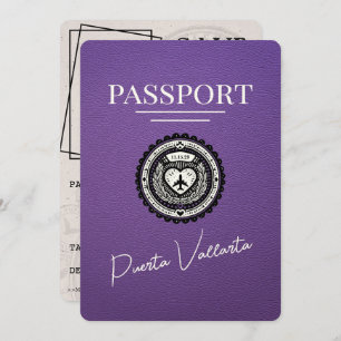 Lila Puerta Vallarta Pass Save The Date