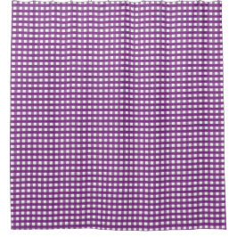 Lila Quadrate Duschvorhang