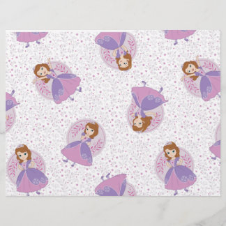 Lila Queen Birthday Scrapbook Flyer