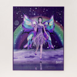 Lila Rain Fairy Jigsaw Puzzle