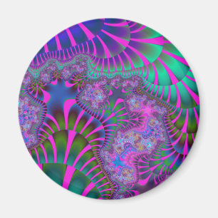 Lila Rainbow Melt Magnet