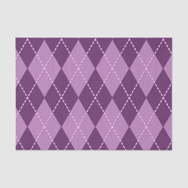 Lila Raute (Design 13 der Lila Serie) Seidenpapier (Vorderseite)