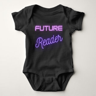 Lila Reader Baby Strampler