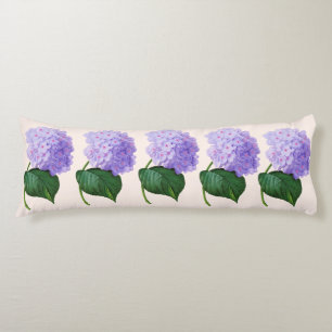 Lila Redoute Hydrangeas-Körper-Kissen Seitenschläferkissen