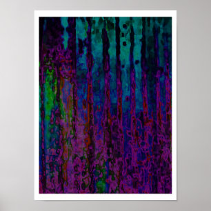 Lila Regen ~ Poster