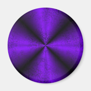 lila Regenbogen in Elefant Skin Leder Optik Magnet