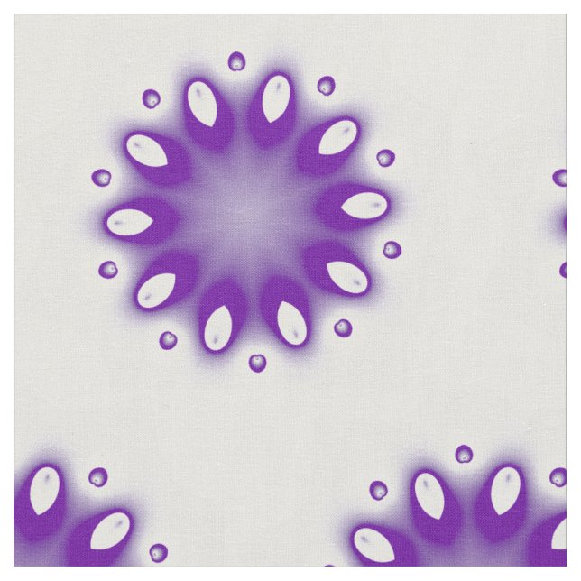 Lila Regenfälle Stoff (Nahaufnahme)