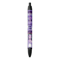 Lila Regenfei Pen