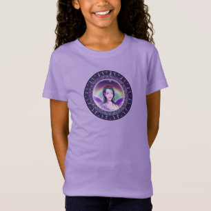 Lila Regenfei-T - Shirt