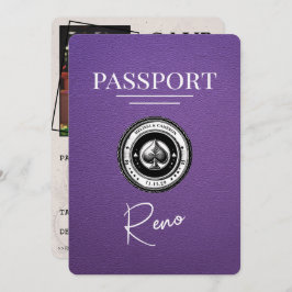Lila Reno Passport Save the Date