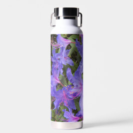 Lila Rhododendron Blooms Bloral Trinkflasche