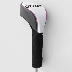 LILA Rohrleitung individuell Golf Driver Kopfbedec Headcover